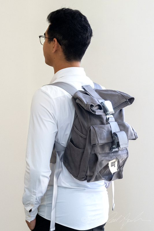 (Made-to-order) NO 2. FATHER SKY: AIRPLANE SEATBELT BACKPACK